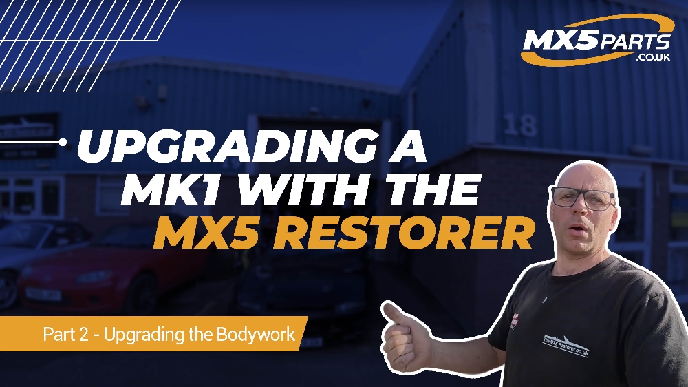 MX5 Restorer Lights Up Lights Down Part 2 Upgrading the Bodwork